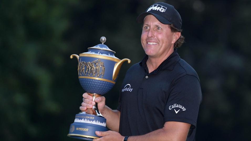 The happy winner – Phil Mickelson